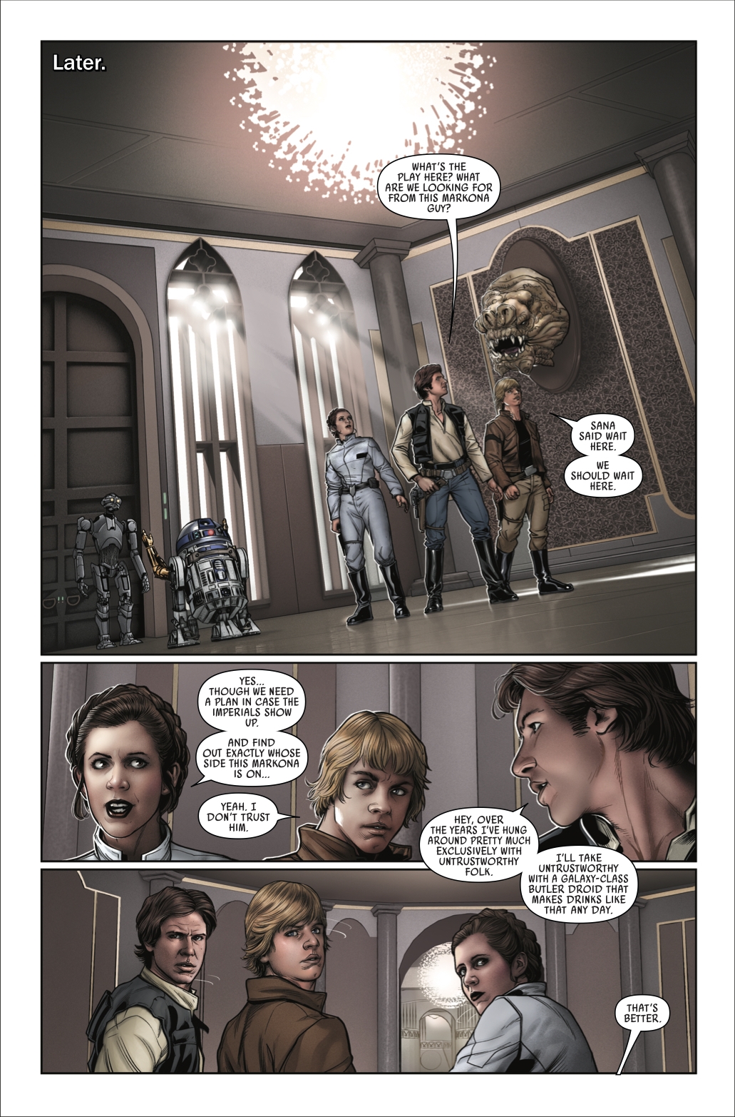 Vorschauseiten zu Star Wars #57