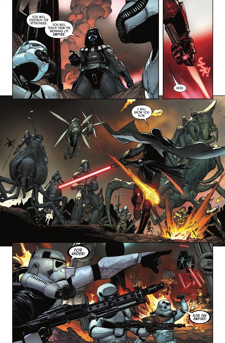 Vorschauseiten zu Darth Vader #24