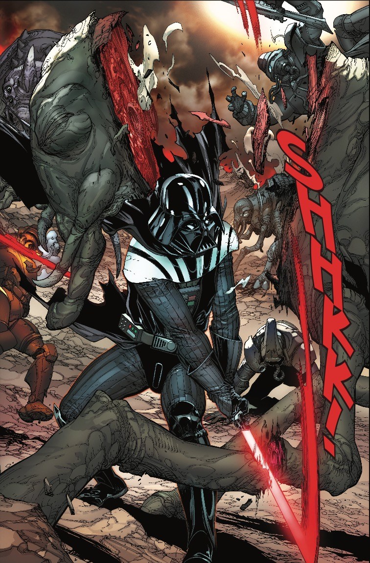 Vorschauseiten zu Darth Vader #24