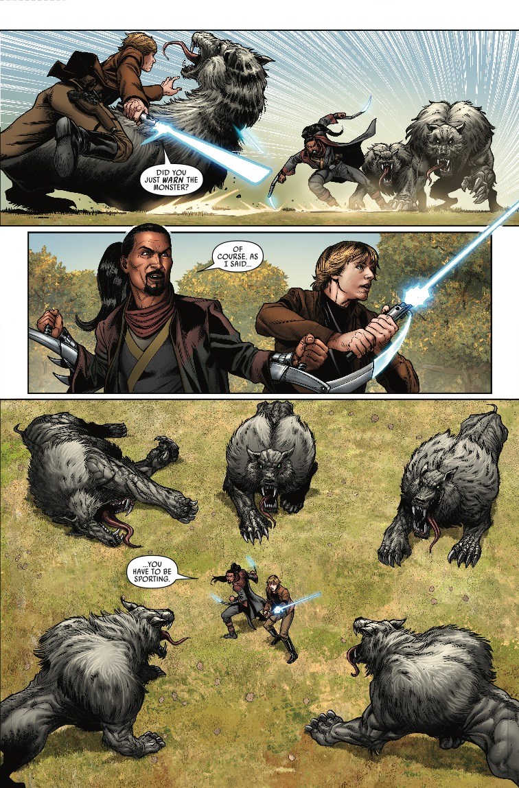 Vorschauseiten zu Star Wars #58: The Escape, Part 3