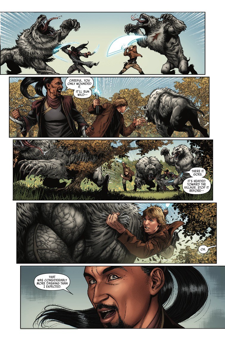 Vorschauseiten zu Star Wars #58: The Escape, Part 3