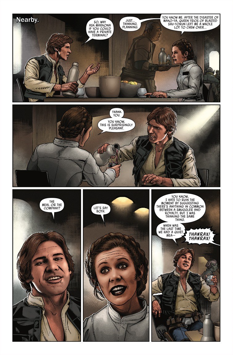 Vorschauseiten zu Star Wars #58: The Escape, Part 3