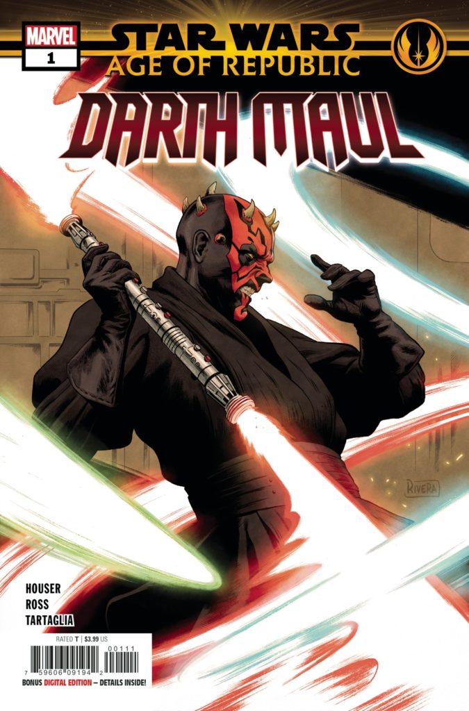 Cover zu Age of Republic: Darth Maul #1