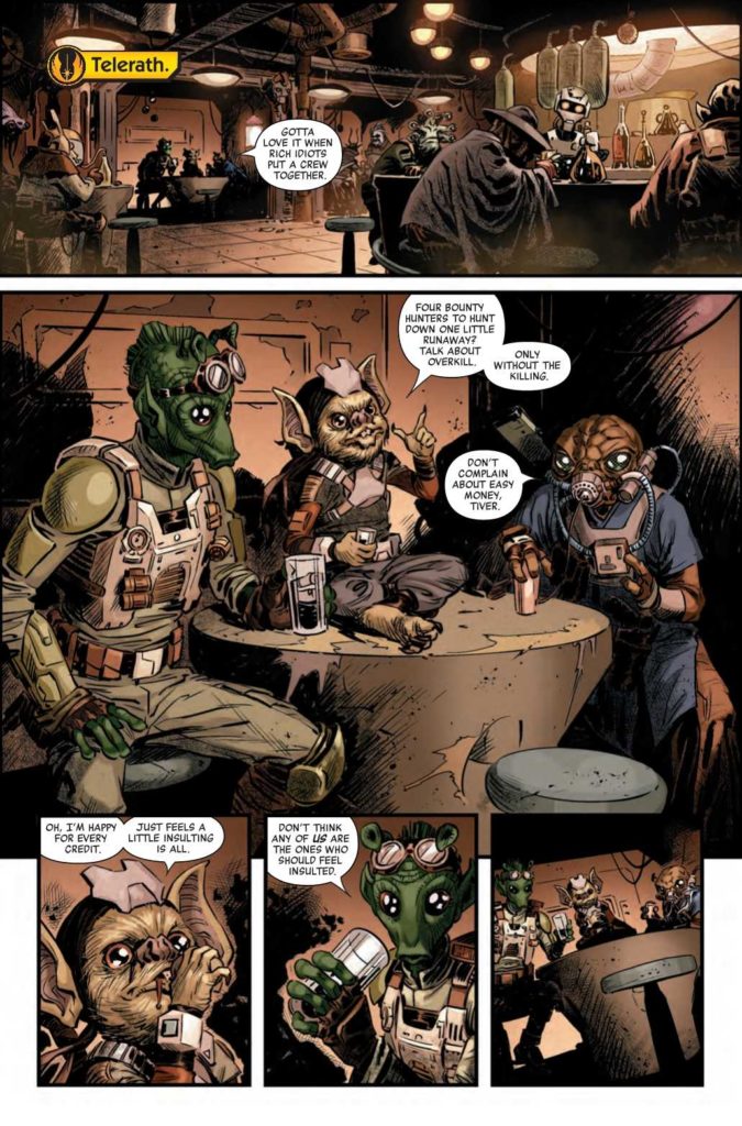 Vorschauseiten zu Age of Republic: Jango Fett #1: Training