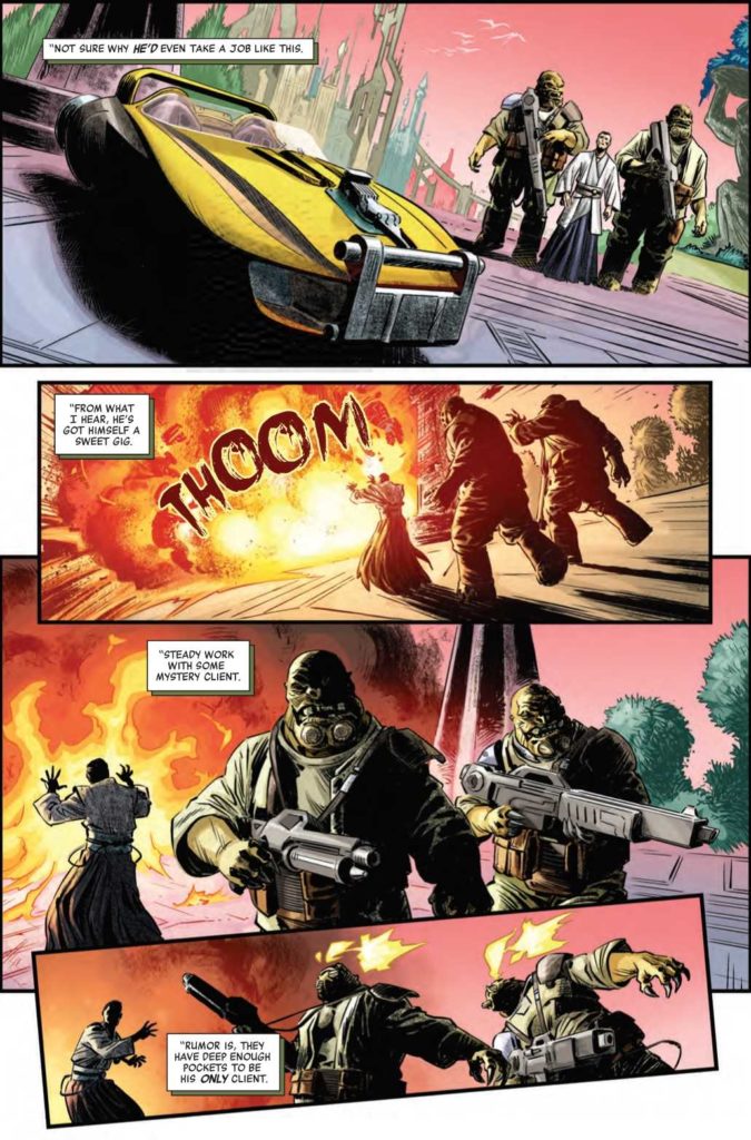 Vorschauseiten zu Age of Republic: Jango Fett #1: Training