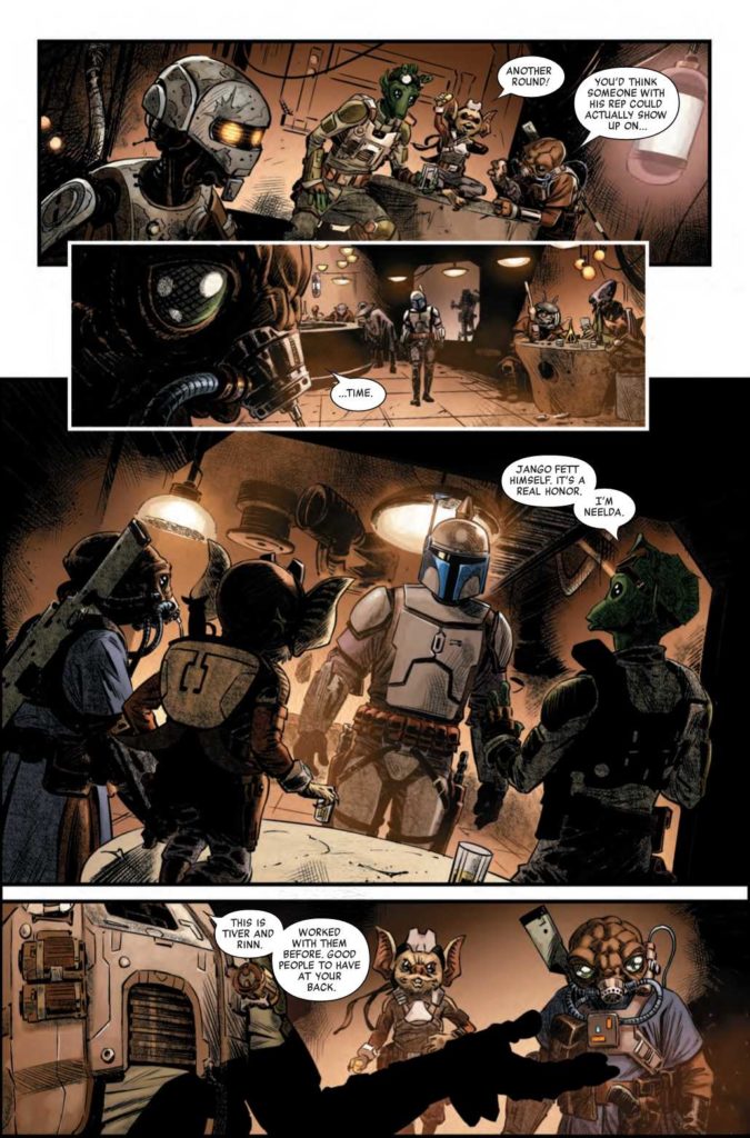 Vorschauseiten zu Age of Republic: Jango Fett #1: Training