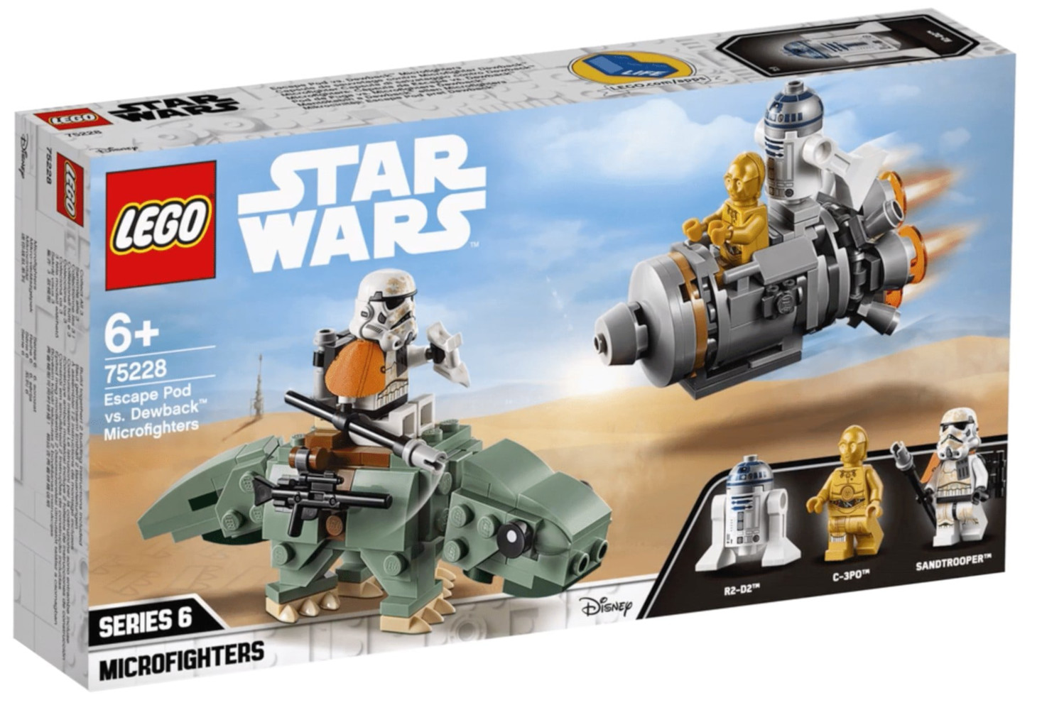 Escape Pod vs. Dewback Microfighters