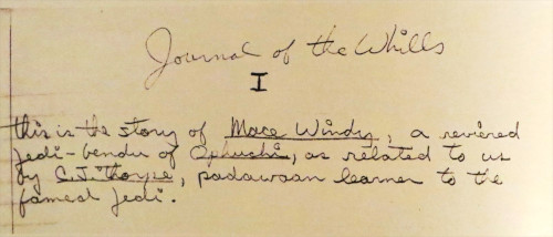 Journal of the Whills (George Lucas)