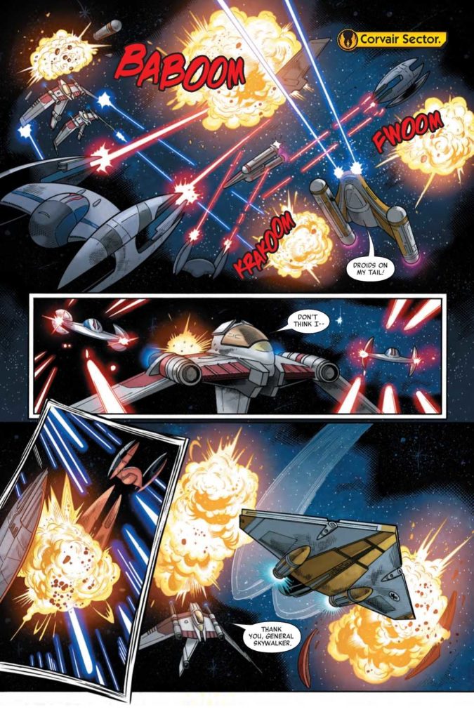 Vorschauseiten zu Age of Republic: Anakin Skywalker #1