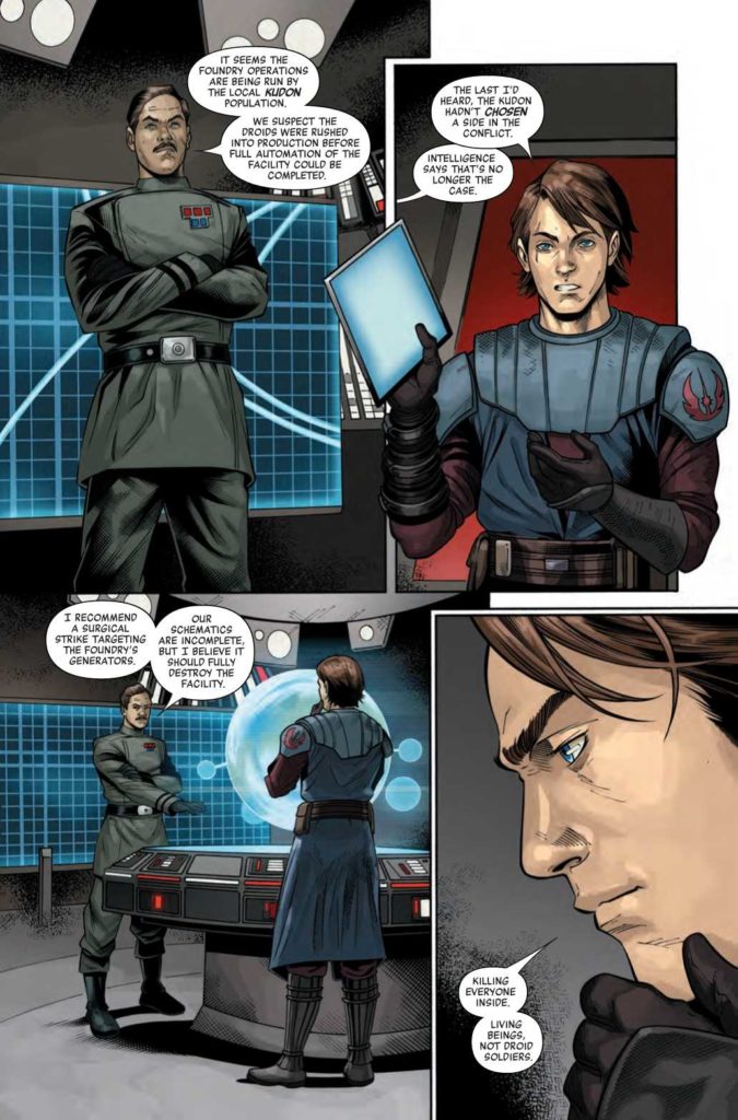 Vorschauseiten zu Age of Republic: Anakin Skywalker #1