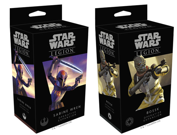 Star Wars: Legion - Sabine Wren & Bossk