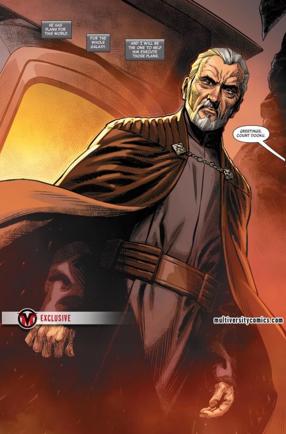 Vorschauseiten zu Age of Republic: Count Dooku #1