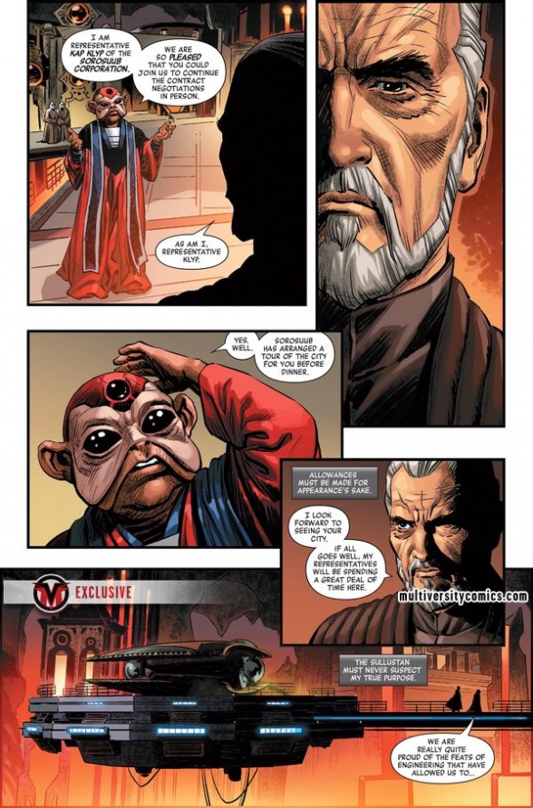 Vorschauseiten zu Age of Republic: Count Dooku #1