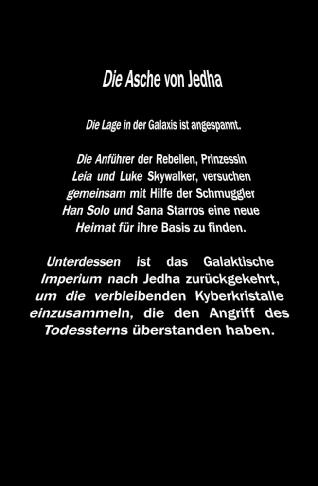 Die Asche von Jedha - Vorschau Seite 1