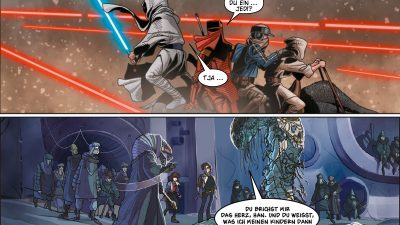 Vorschau auf Die Asche von Jedha und Solo: Junior Graphic Novel