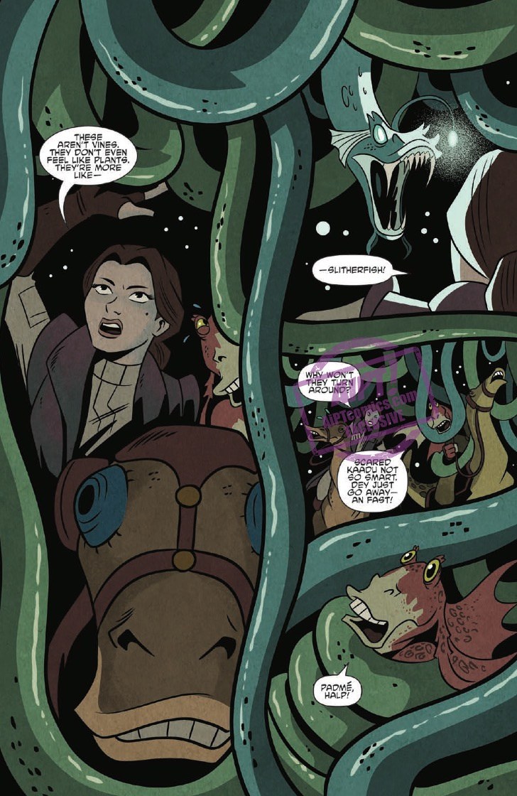 Vorschauseiten zu Star Wars Adventures #18