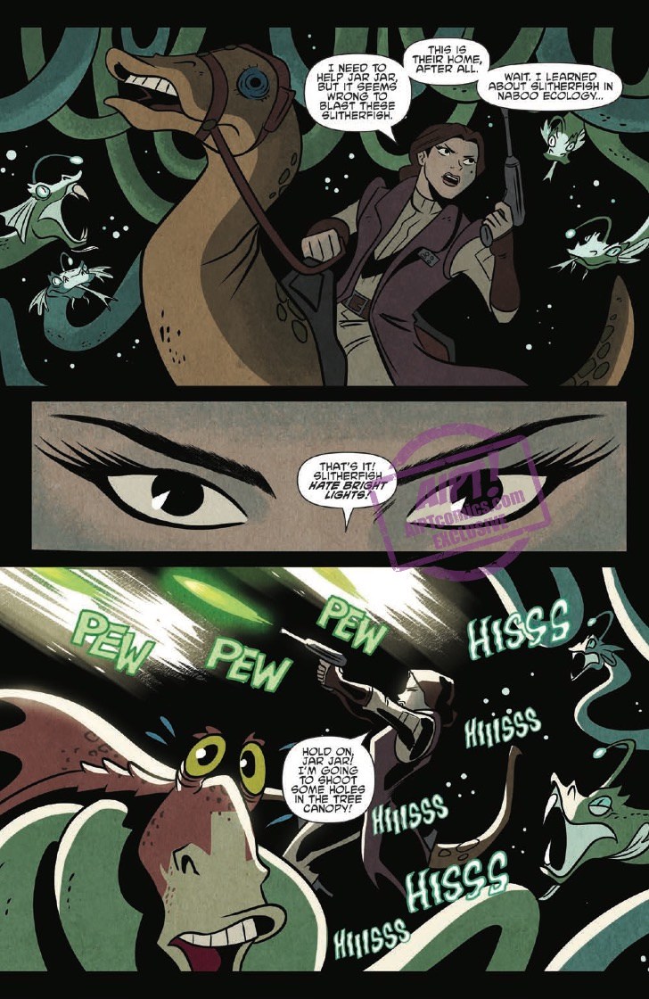 Vorschauseiten zu Star Wars Adventures #18