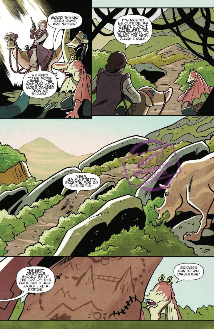 Vorschauseiten zu Star Wars Adventures #18