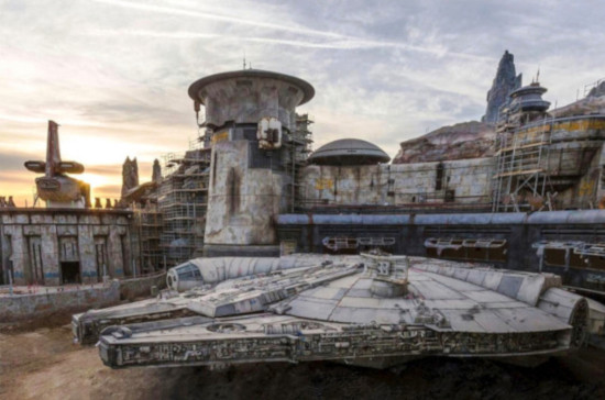 Fortschritte vom Star Wars Land