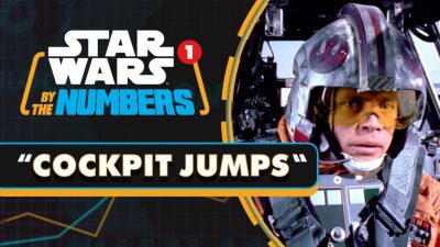 Wie oft betritt jemand ein Raumschiff in Star Wars?