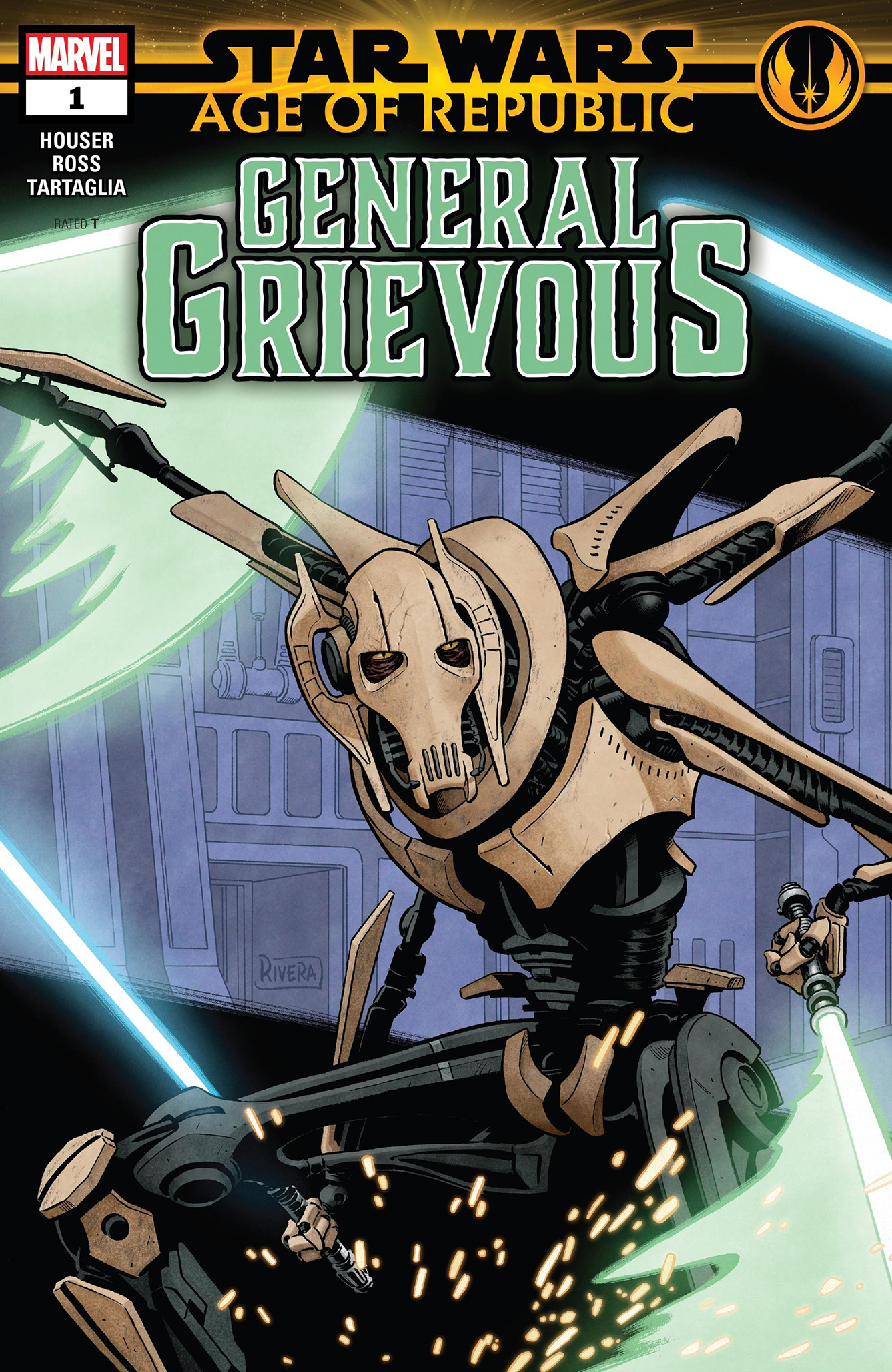 Cover zu Age of Republic: General Grievous #1