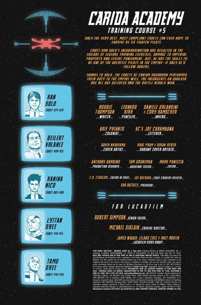 Vorschauseite zu Han Solo: Imperial Cadet #5