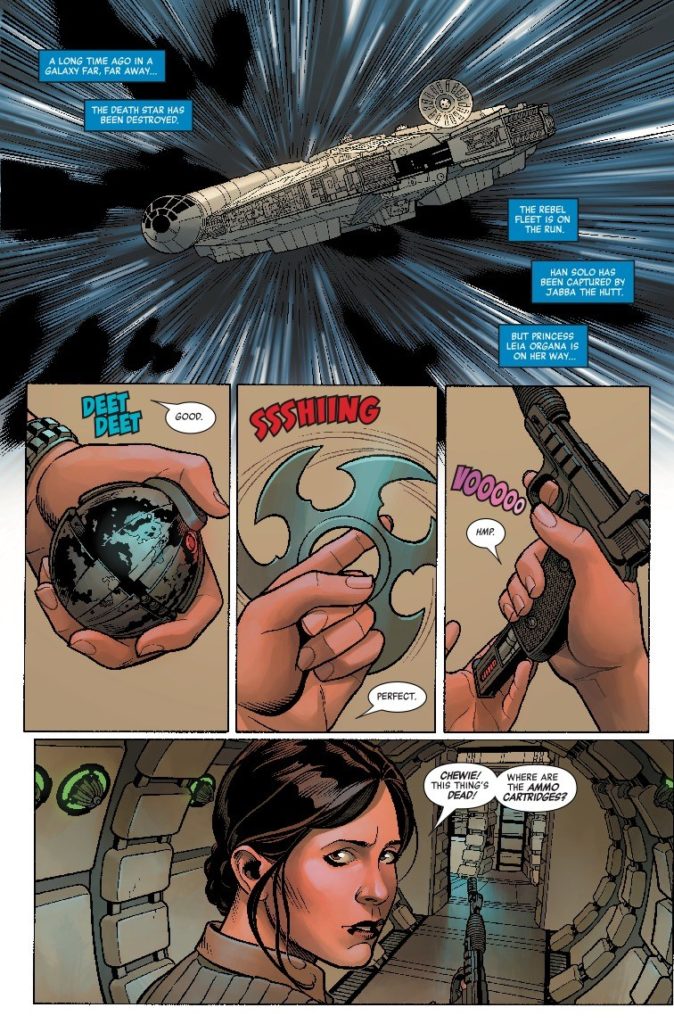Vorschauseiten zu Age of Rebellion: Princess Leia #1