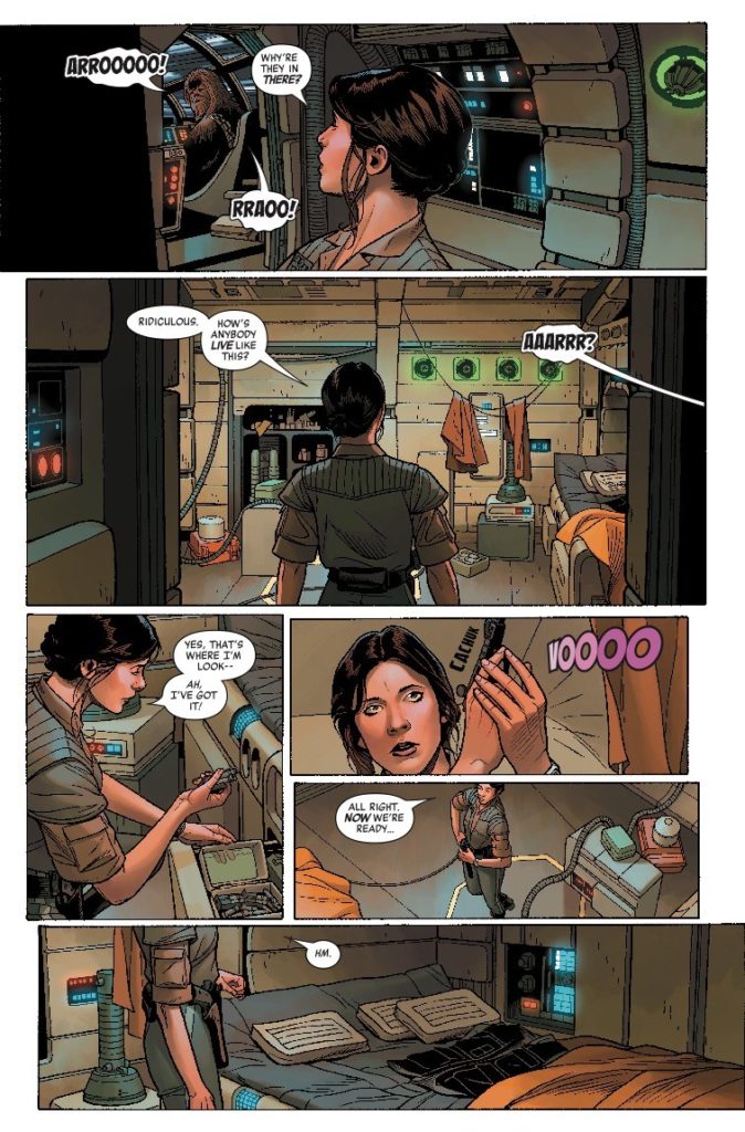 Vorschauseiten zu Age of Rebellion: Princess Leia #1