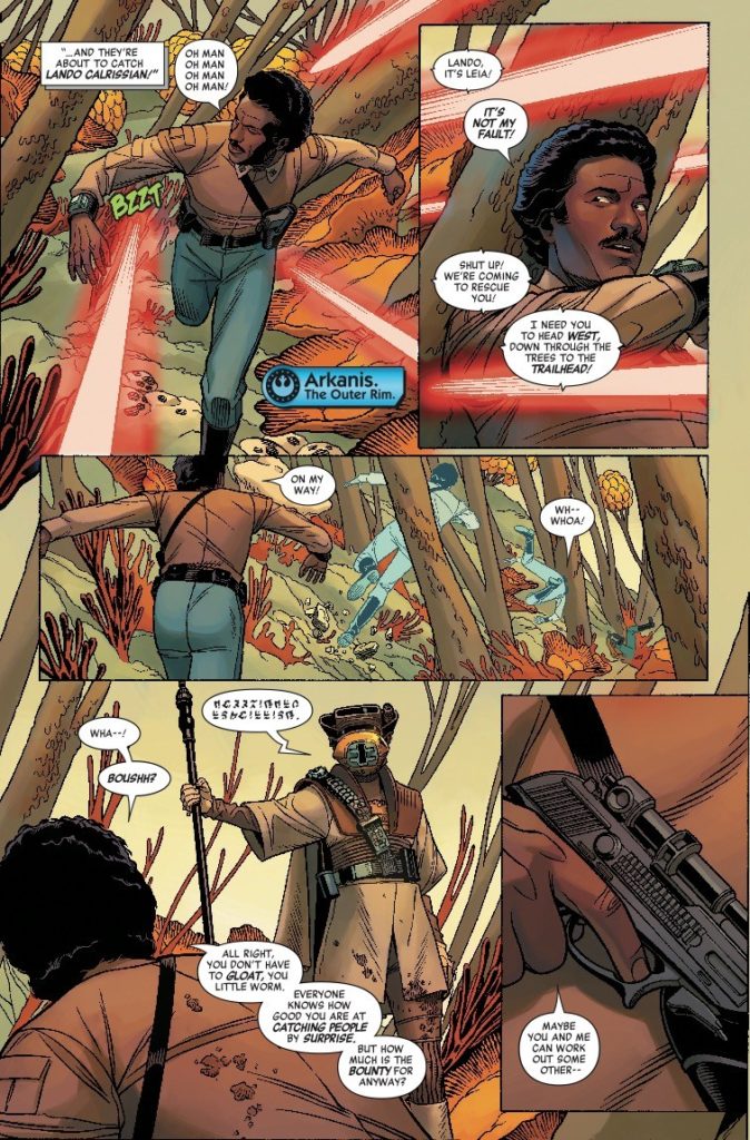 Vorschauseiten zu Age of Rebellion: Princess Leia #1