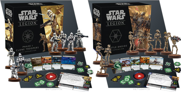 Star Wars: Legion - Phase I Klontruppler Erweiterung & B1 Kampfdroiden Erweiterung