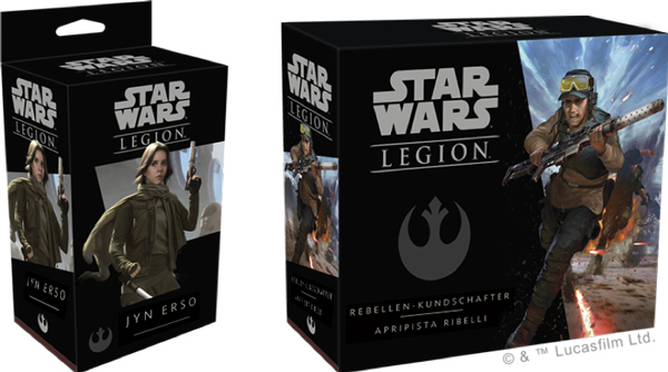 Star Wars: Legion - Jyn Erso Erweiterung & Rebellenkundschafter Erweiterung