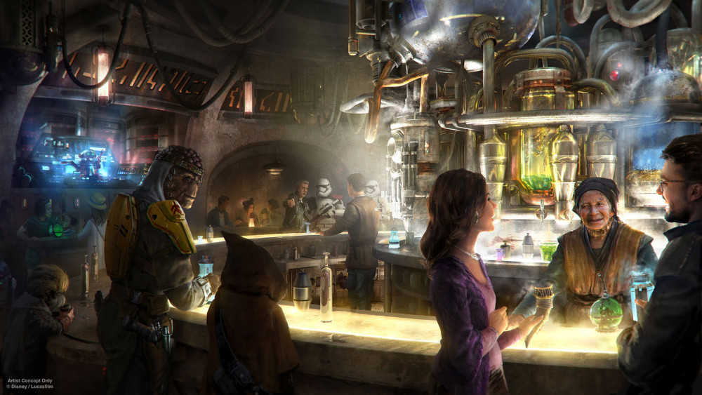 Konzept von Oga' Cantina