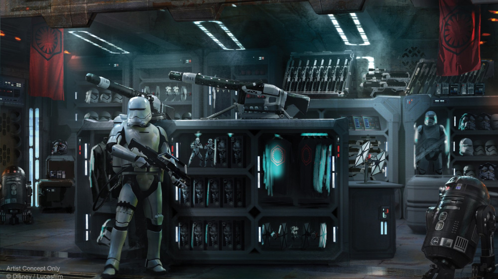 Konzept von First Order Cargo