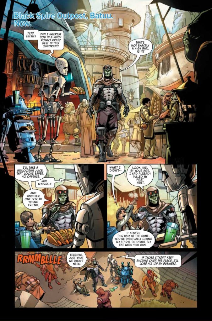 Vorschauseiten zu Galaxy’s Edge #1