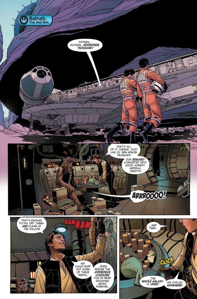 Vorschauseiten zu Age of Rebellion: Han Solo #1