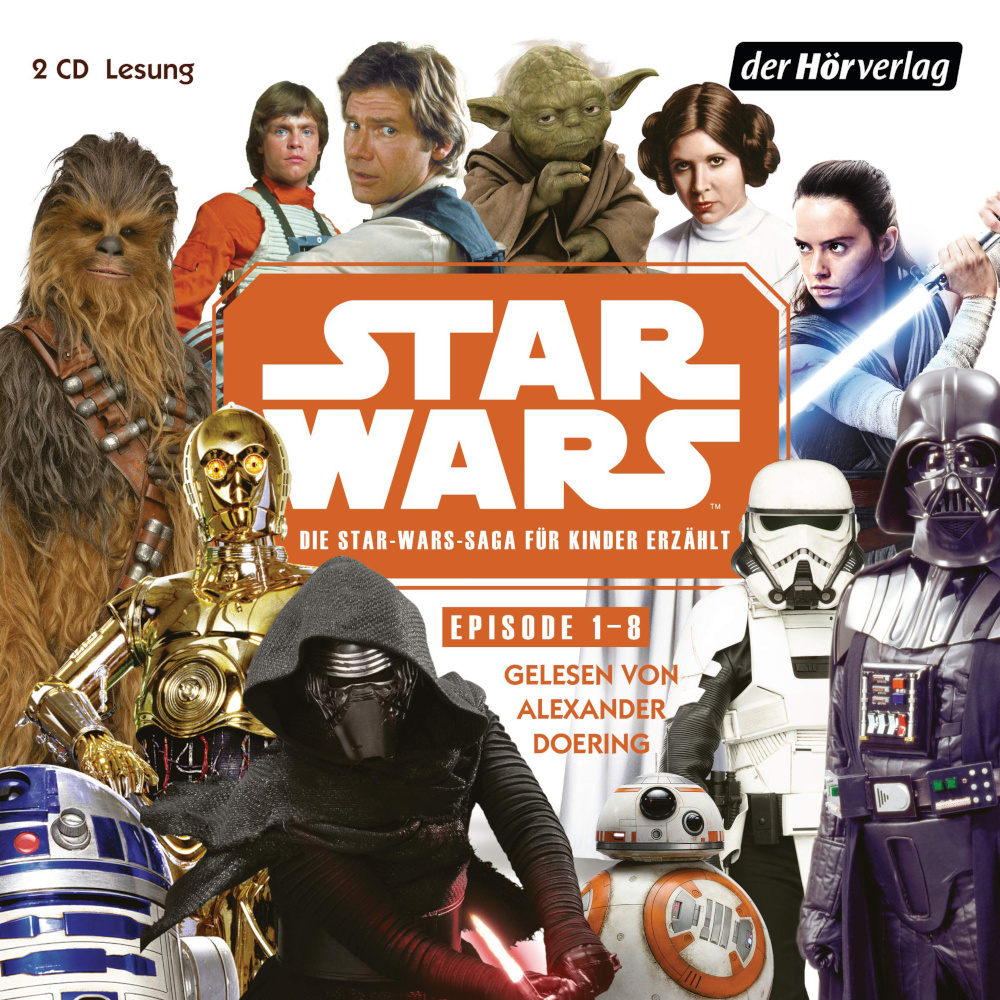 Die Star Wars-Saga für Kinder erzählt - Cover