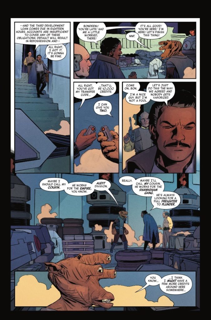 Vorschauseiten zu Age of Rebellion: Lando Calrissian #1