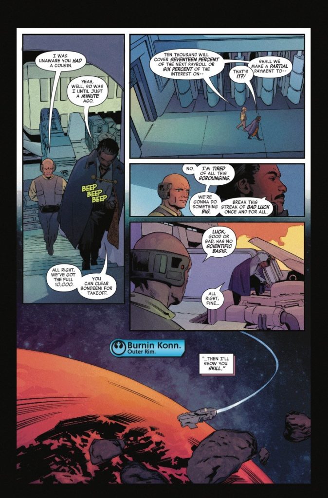 Vorschauseiten zu Age of Rebellion: Lando Calrissian #1