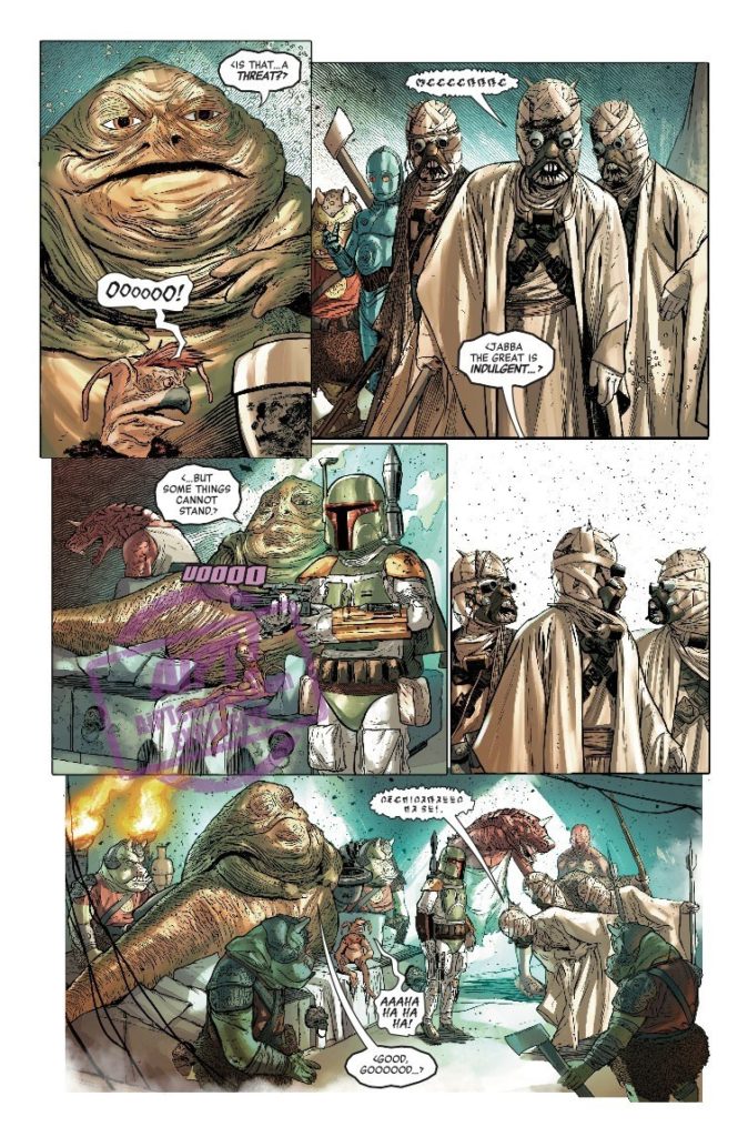 Vorschauseiten zu Age of Rebellion: Jabba The Hutt #1