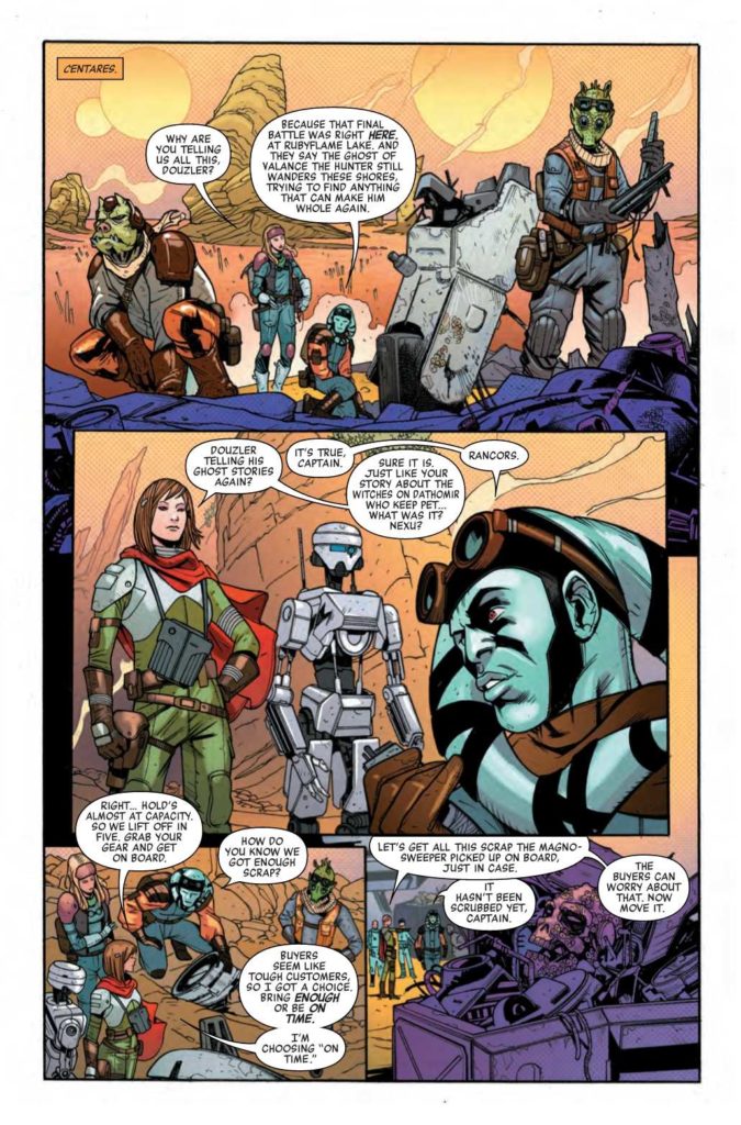 Vorschauseiten zu Star Wars #108
