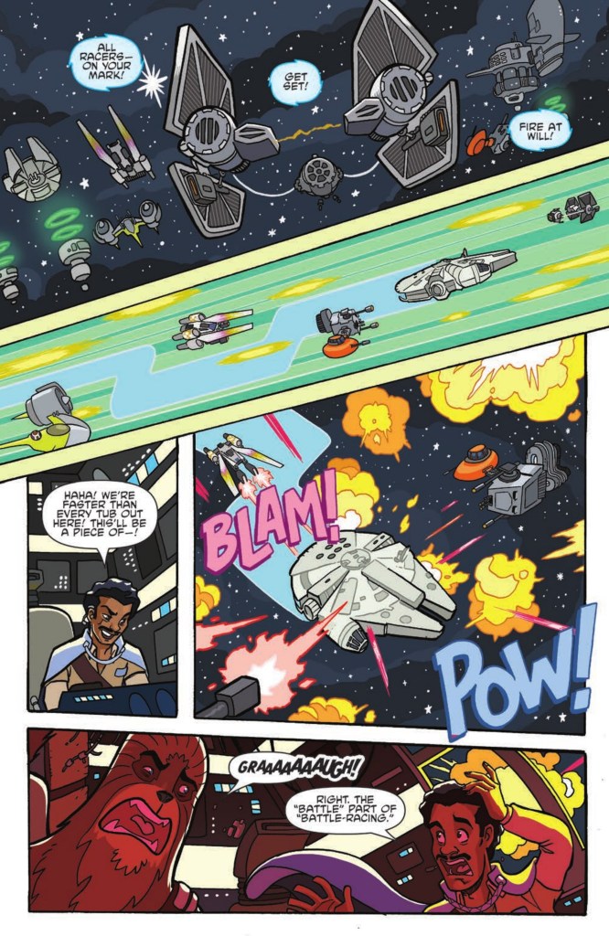 Vorschauseiten zu Star Wars Adventures #23