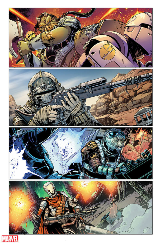 Vorschauseiten zu Target Vader #1: On the Hunt