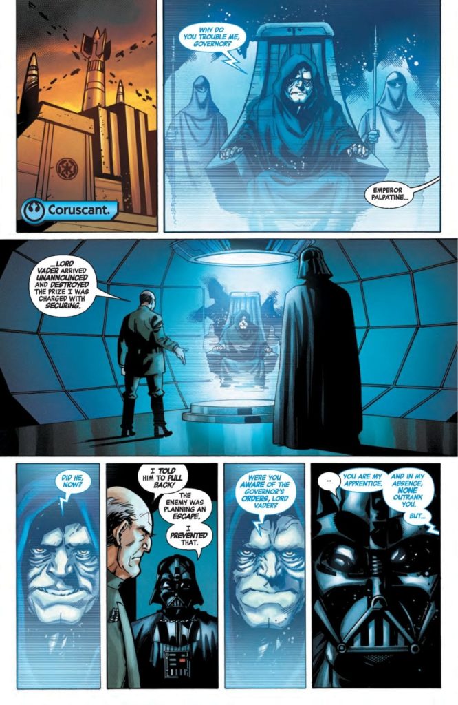 Vorschauseiten zu Age of Rebellion: Darth Vader #1'