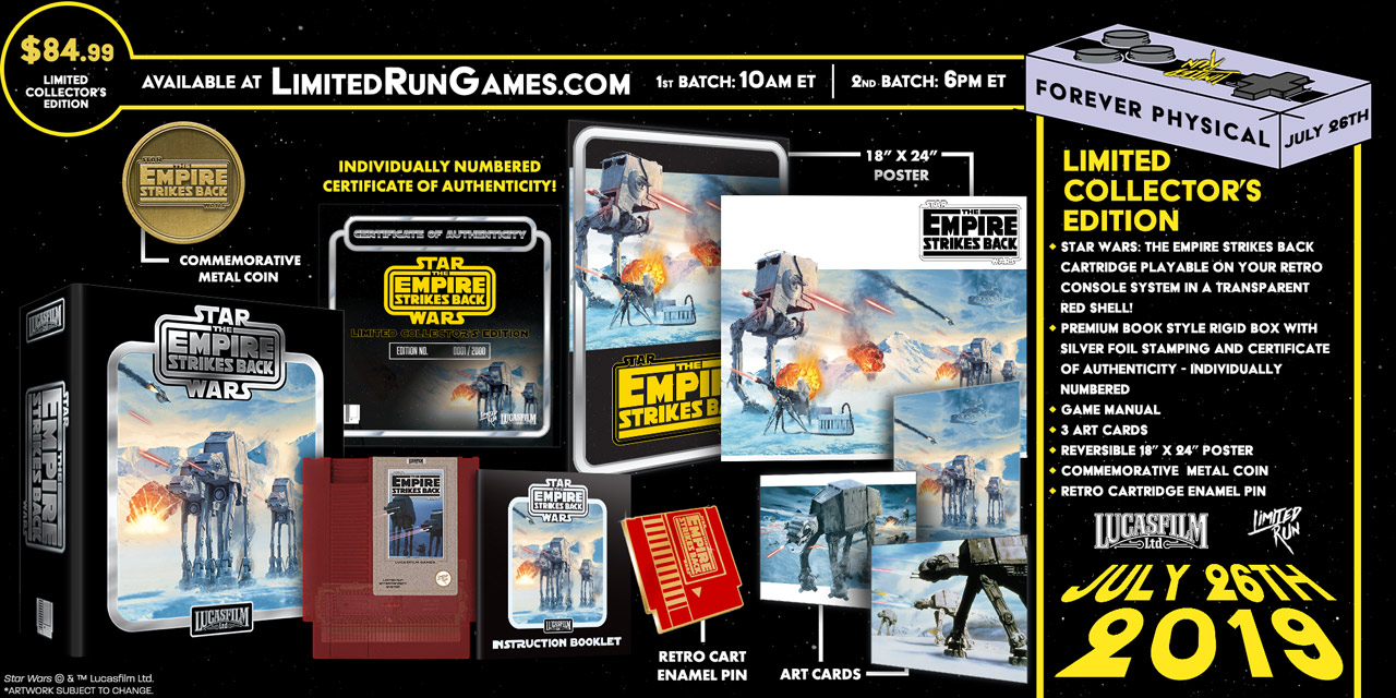 Star Wars: The Empire Strikes Back (NES) - Sammleredition