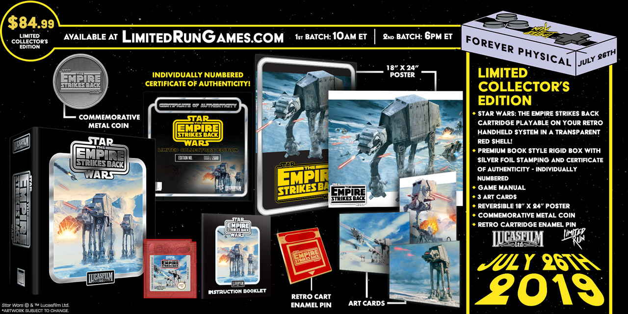 Star Wars: The Empire Strikes Back (GameBoy) - Sammleredition