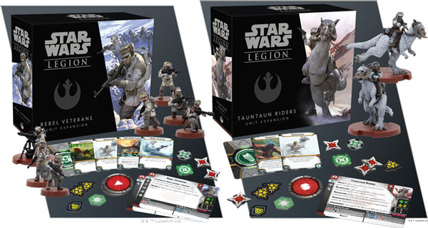 Star Wars Legion: Rebellenveteranen und Tauntaun-Reiter Erweiterung