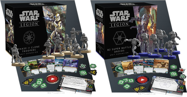 Star Wars Legion: Phase II Klontruppler & B2-Superkampfdroiden