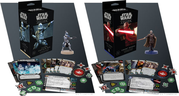 Star Wars Legion: Captain Rex & Count Dooku