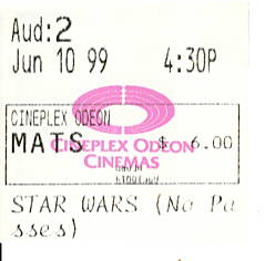Kinokarte 1999