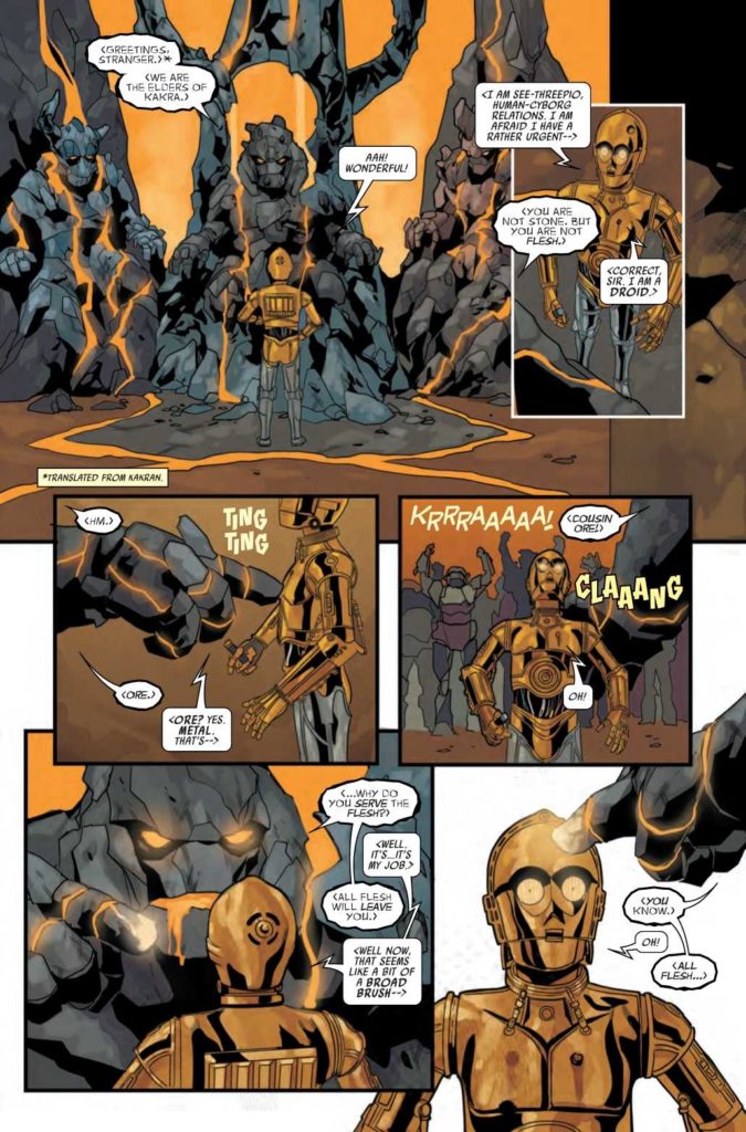 Vorschauseiten zu Star Wars #71